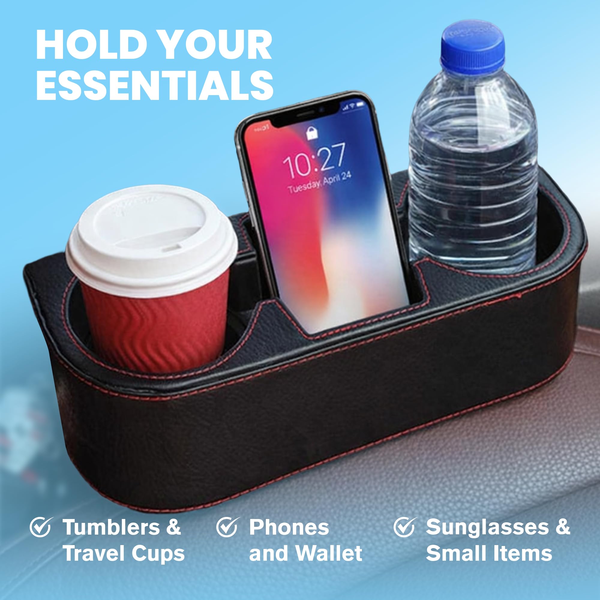 IOKSCTER waterproof-leather resists spills for everyday use.