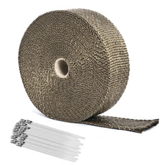 IONCAT exhaust wrap 2in x 50ft on pipe for heat management