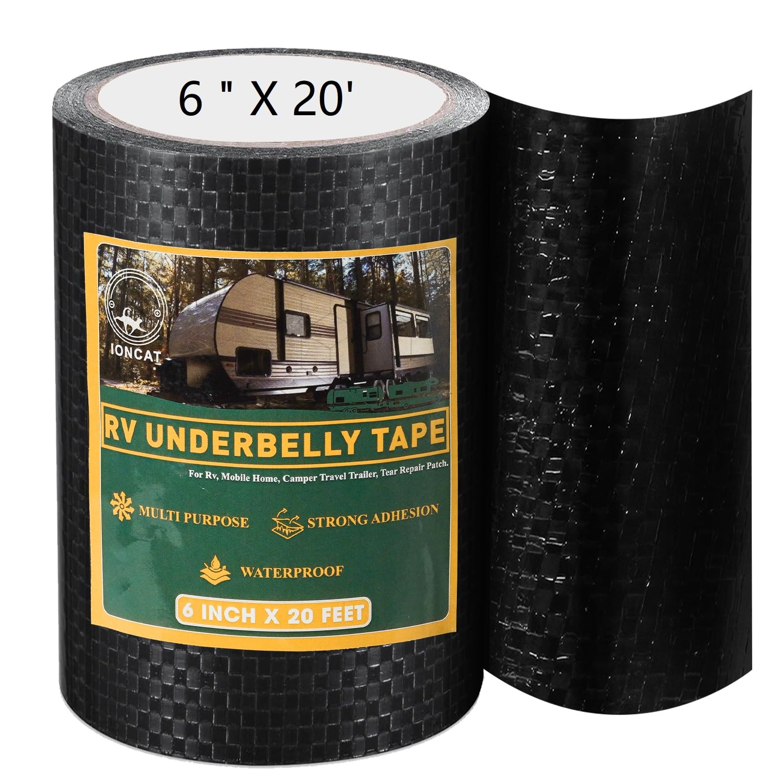 IONCAT RV Underbelly Tape roll with durable polyethylene for tough repairs