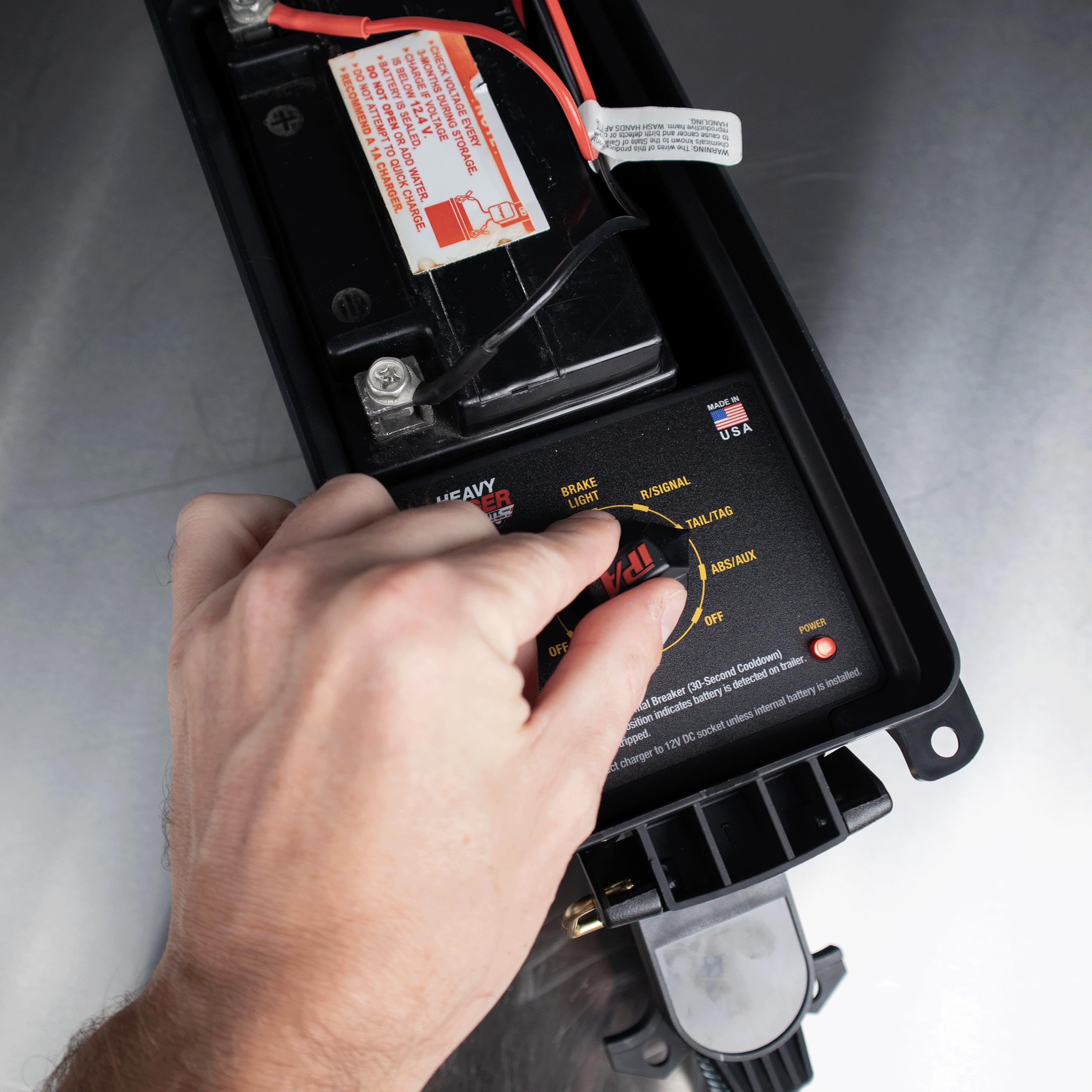 IPA Heavy Ranger MUTT short circuit protection feature during connection checks.