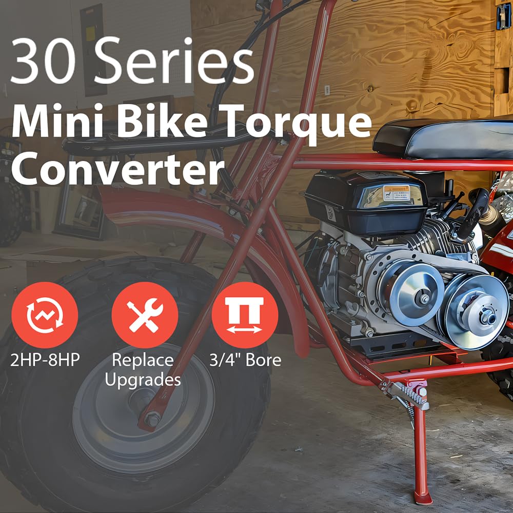 IPARTS EXPERT 10-tooth sprocket for 40/41/420 chain improves takeoff grip.