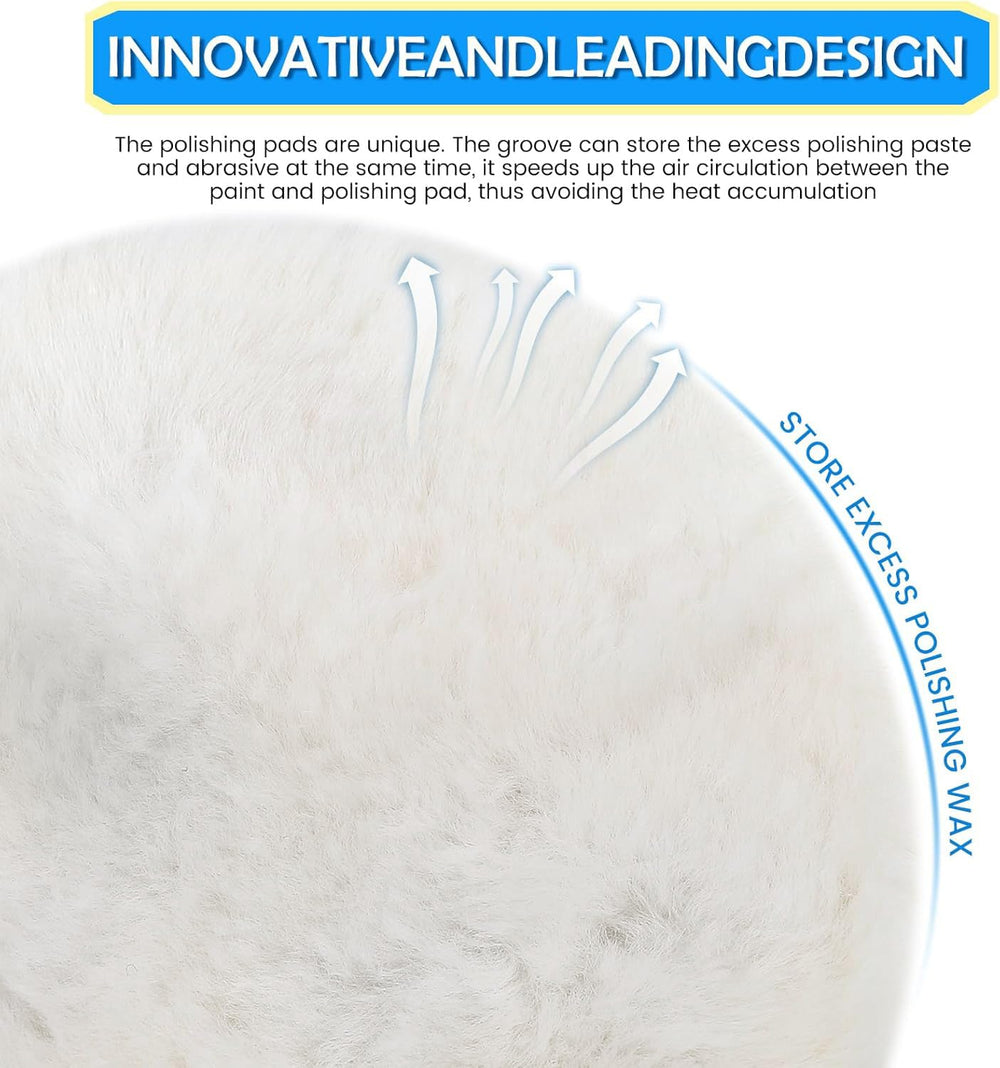 IPELY car detailing pad use suitable for waxes, compounds, and sealants