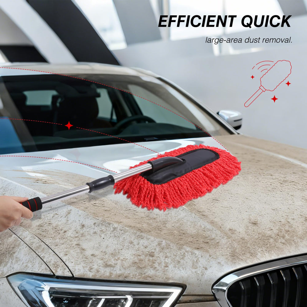 IPELY multipurpose duster for windows, shelves, appliances, and more