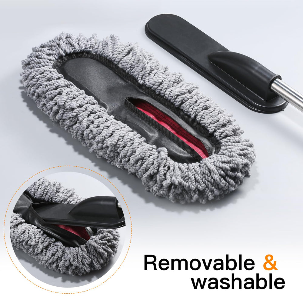 IPELY duster features a non-slip grip for comfortable cleaning