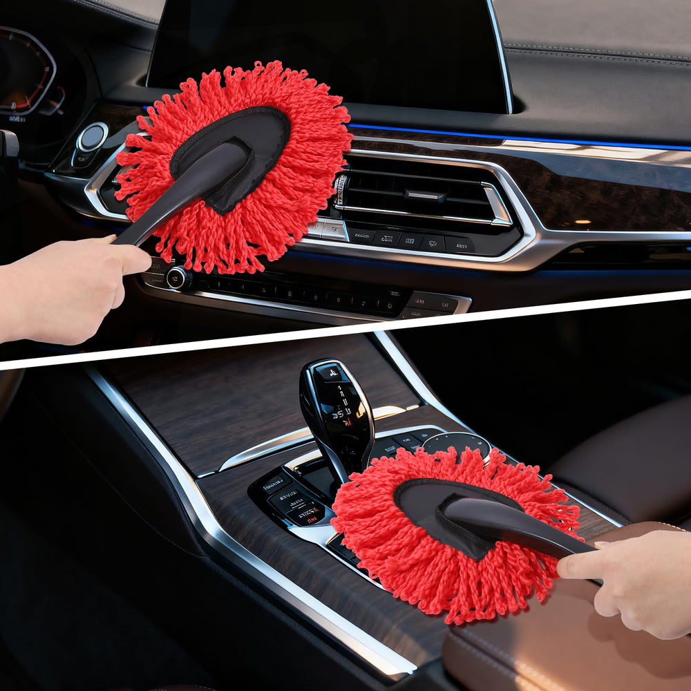 IPELY car and home detailing with a versatile dusting tool