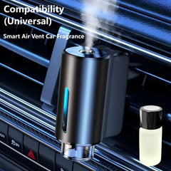 IQQI universal fit vent mount compatibility for smart car fresheners.