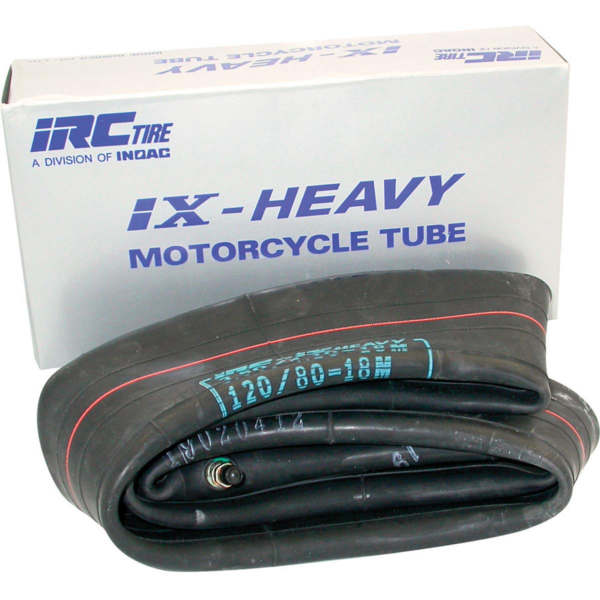 IRC Heavy Duty Tube inner-tube for rugged motorcycle tires with puncture resistance