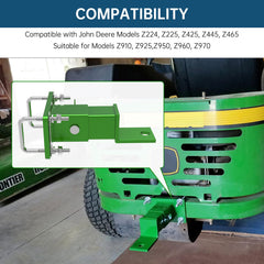 IRENPORU easy-install U-bolt design secures quickly behind your mower