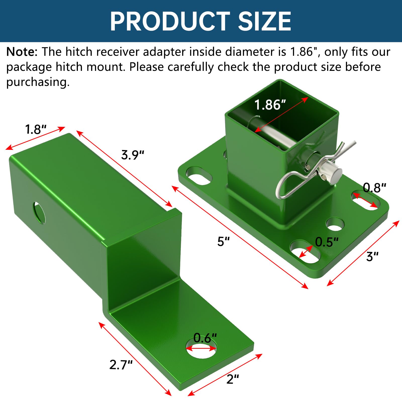 IRENPORU John Deere compatibility image shows Z-series fitment range