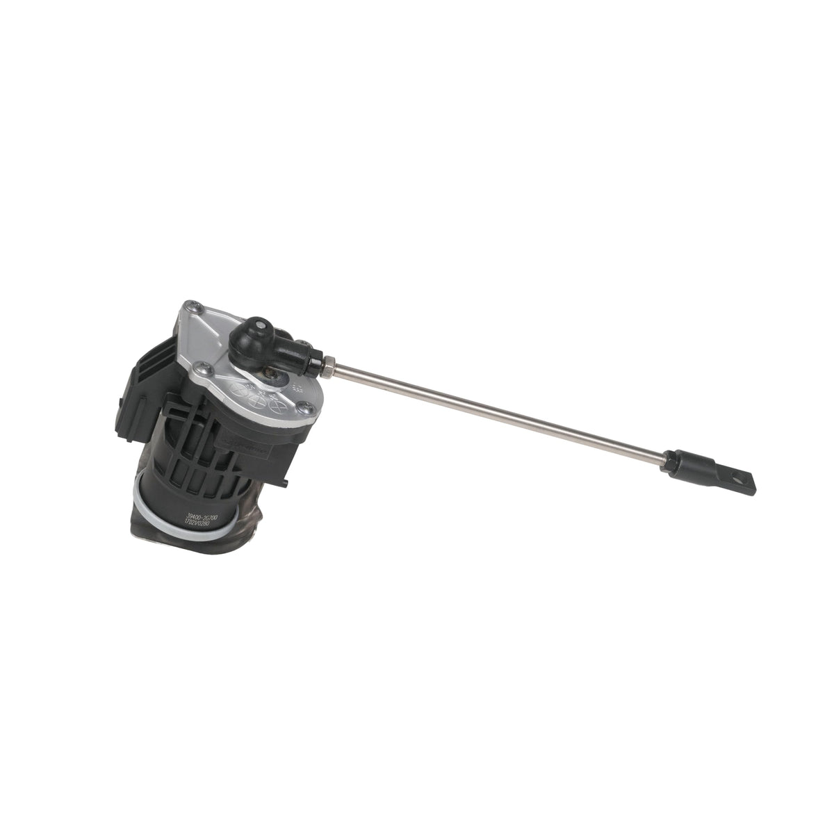 IRIEQU wastegate solenoid front view for precise boost control in Hyundai and Kia engines