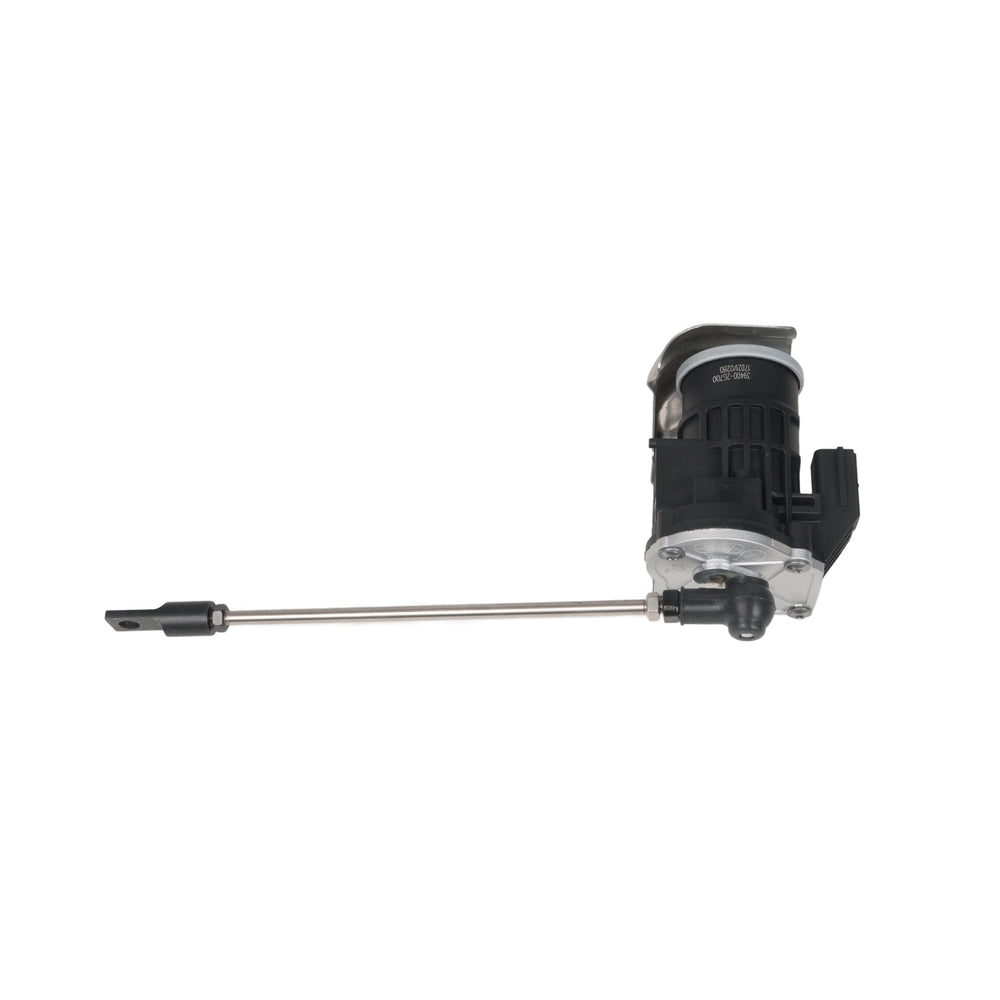 IRIEQU wastegate solenoid side view showing compact replacement for turbo systems