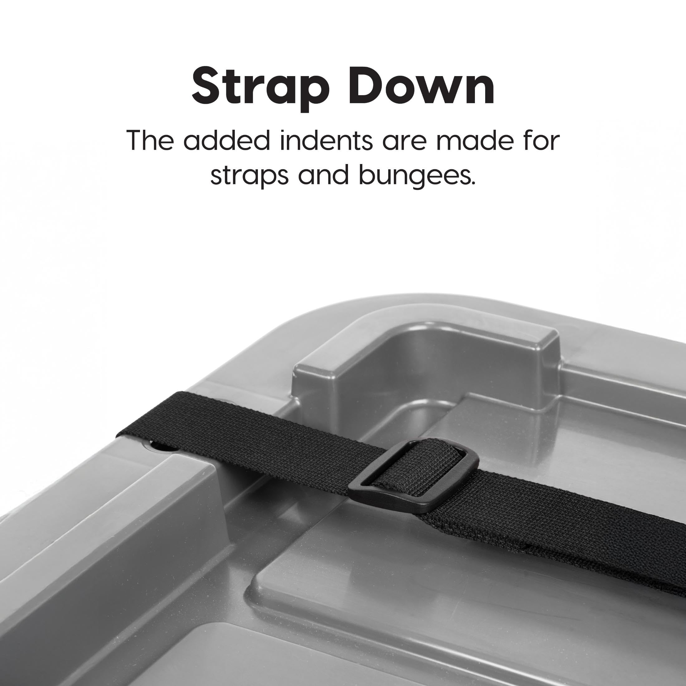 IRIS USA built-in handles make carrying easy
