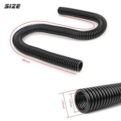 iRKY chrome end caps on radiator hose kit provide a clean finish and secure seal.