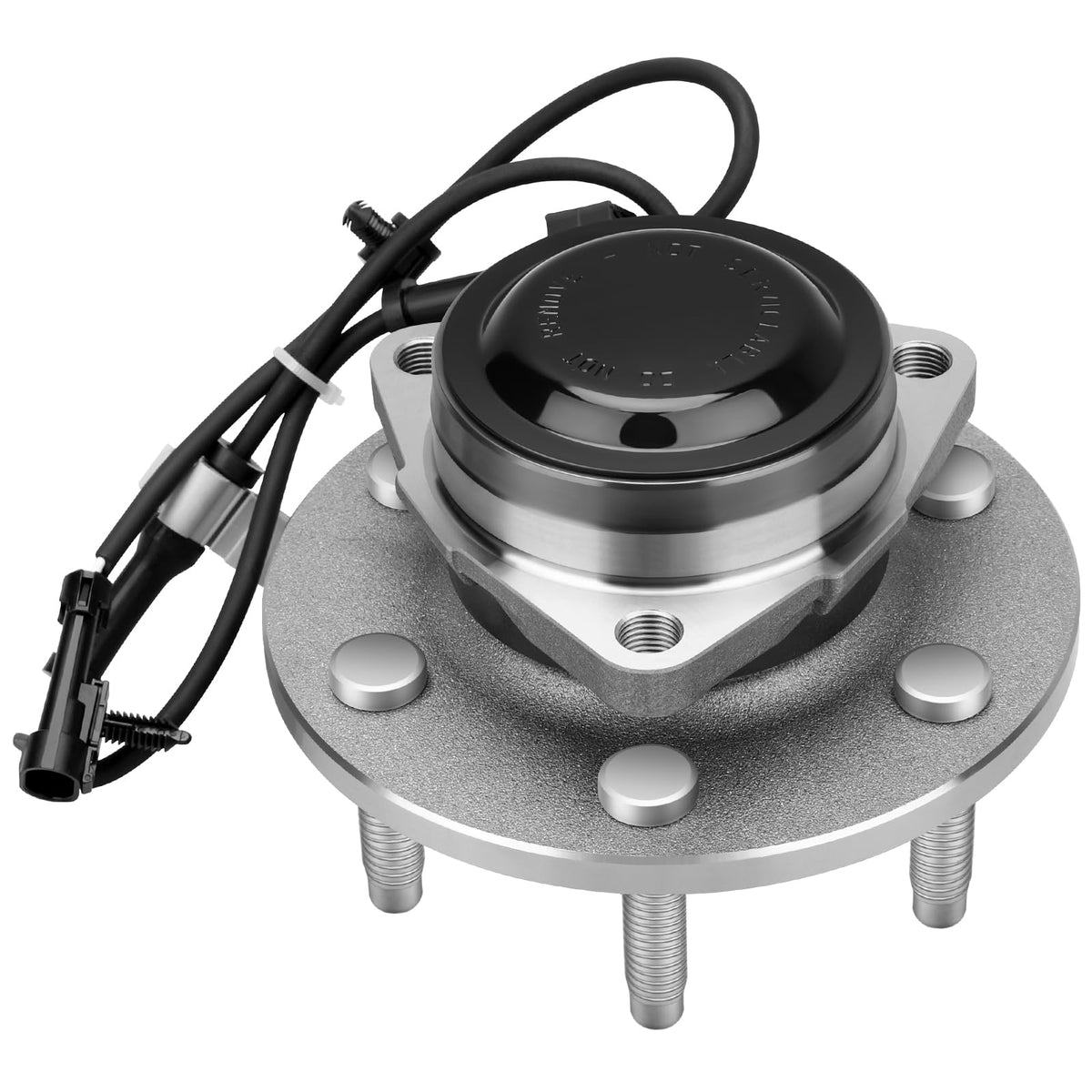 IRONTEK front wheel bearing assembly with 6 lug fit for Silverado