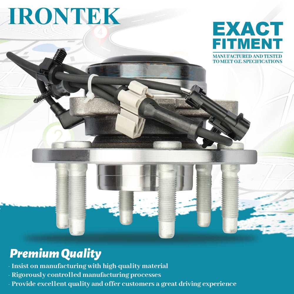 IRONTEK sealed bearing with high-quality grease for longevity