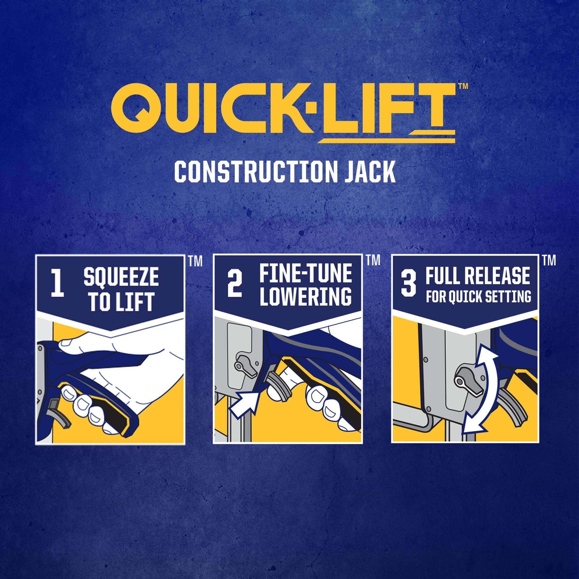 IRWIN Quick-Lift two-pack provides versatile lifting solutions for pros and DIY projects.