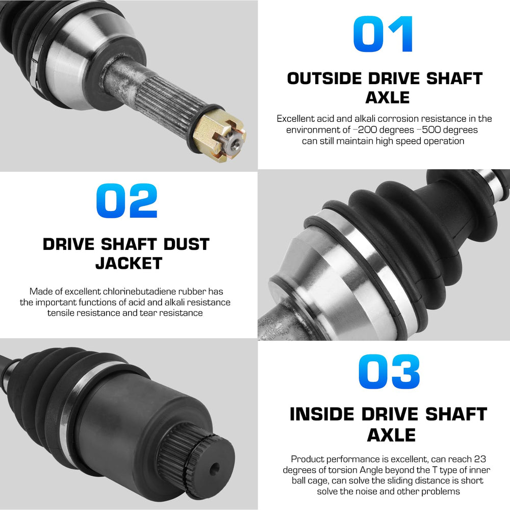 ISEYEC front right CV axle for Polaris Sportsman ensures proper alignment