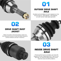 ISEYEC front right CV axle for Polaris Sportsman ensures proper alignment