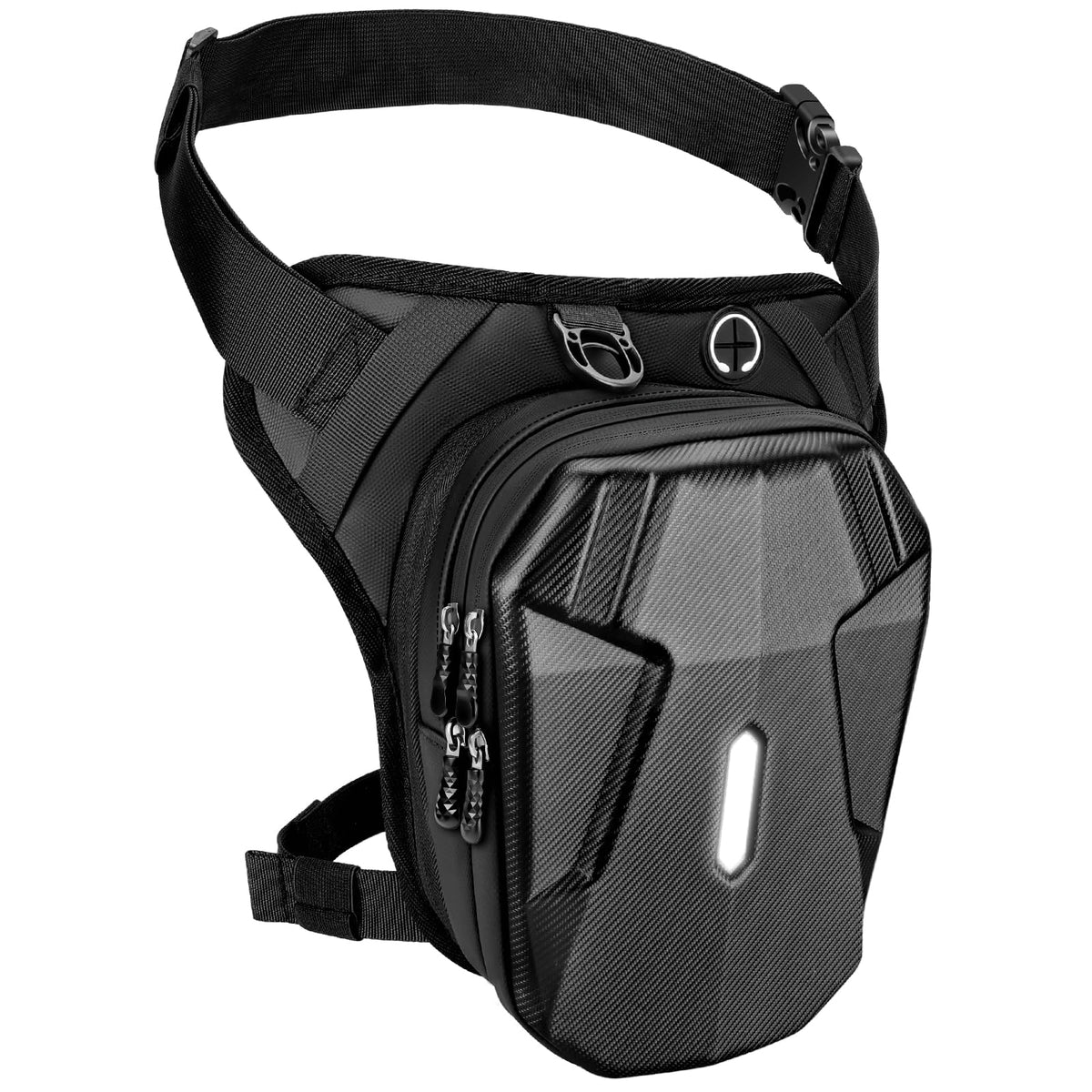 ISEYOU thigh bag with compact design for rides and hikes.