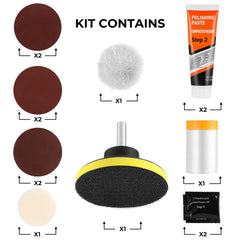ISINFLASH activator softens plastic for easier sanding