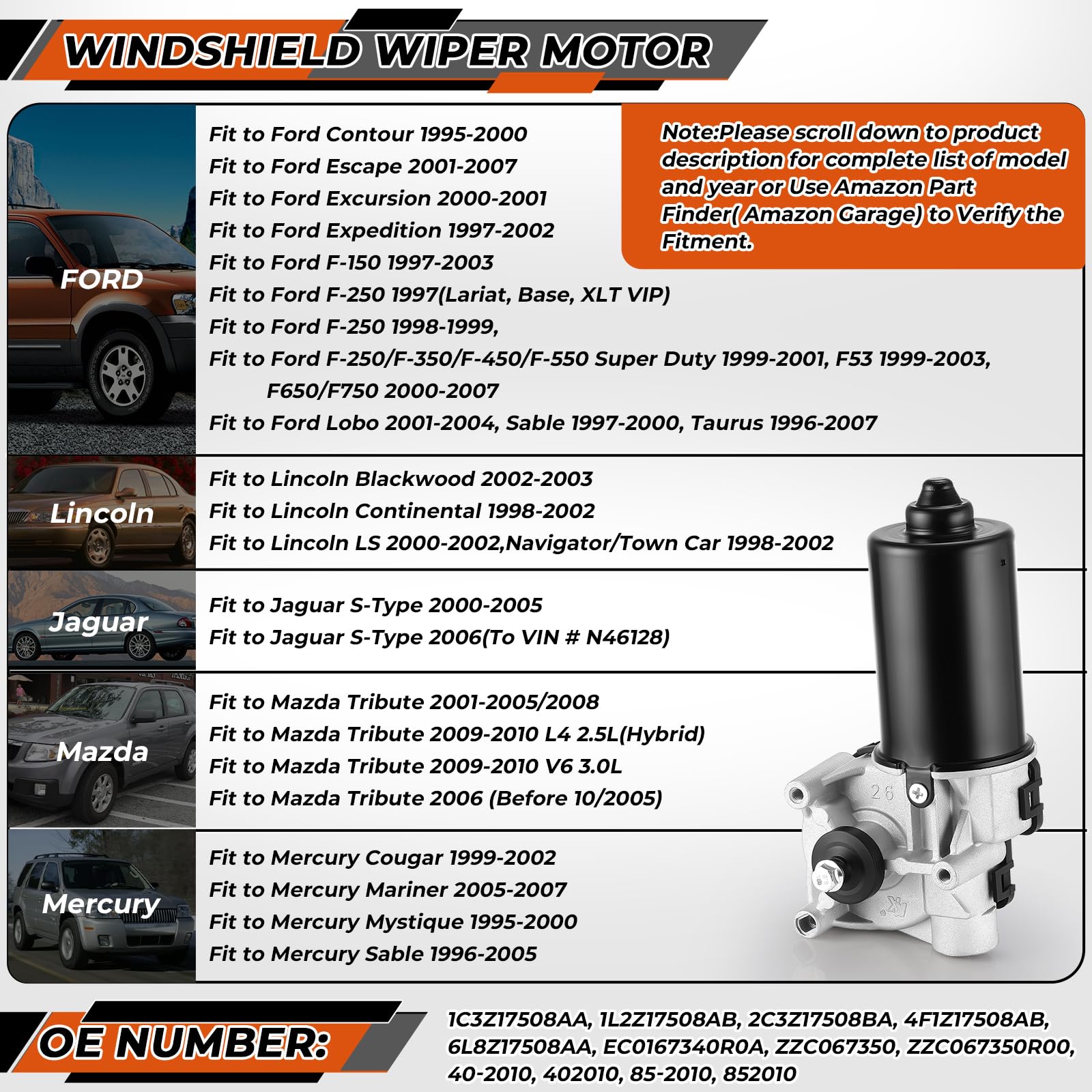 ISINLASSO wiper motor assembly closeup shows OEM-style durability