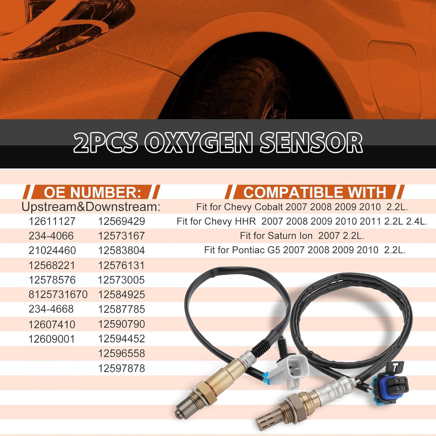 ISINMOTOR upstream sensor close-up highlighting platinum electrodes for precise readings.