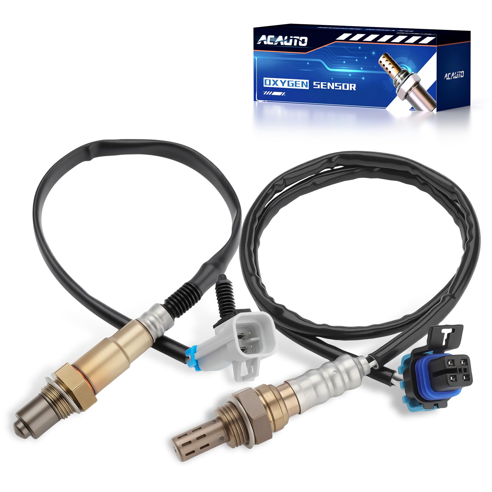 ISINMOTOR Oxygen sensor kit box showing upstream and downstream components for Chevy models.
