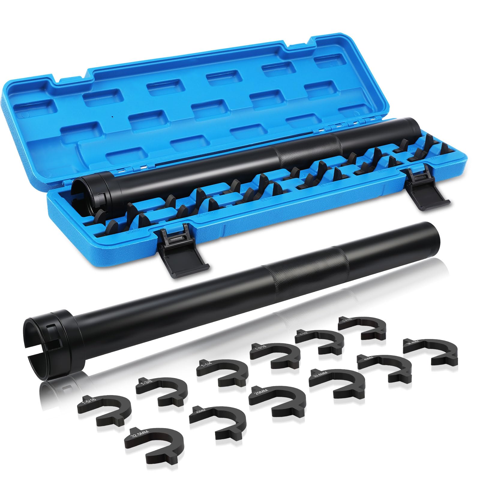 ISINSWIFT inner tie rod crowfoot adapters layout for versatile fits