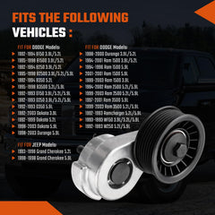 ISINSWIFT OE-replacement tensioner assembly 53010158AB for easy installation.
