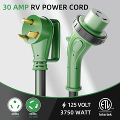 ISLEWIRE 90-degree grip handle eases unplugging during setup.