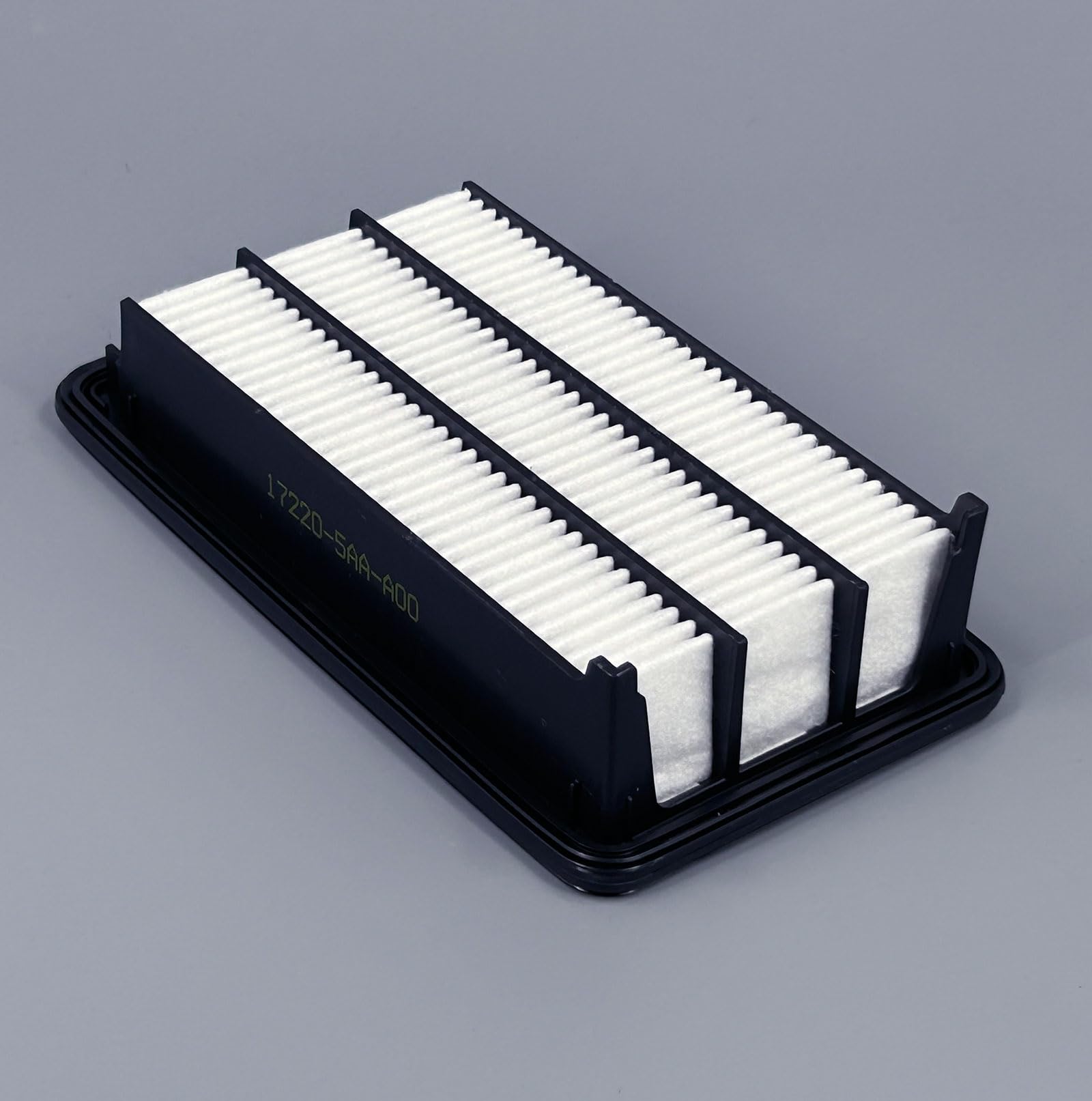 ITESIER cabin air filter closeup with multi-layer media.