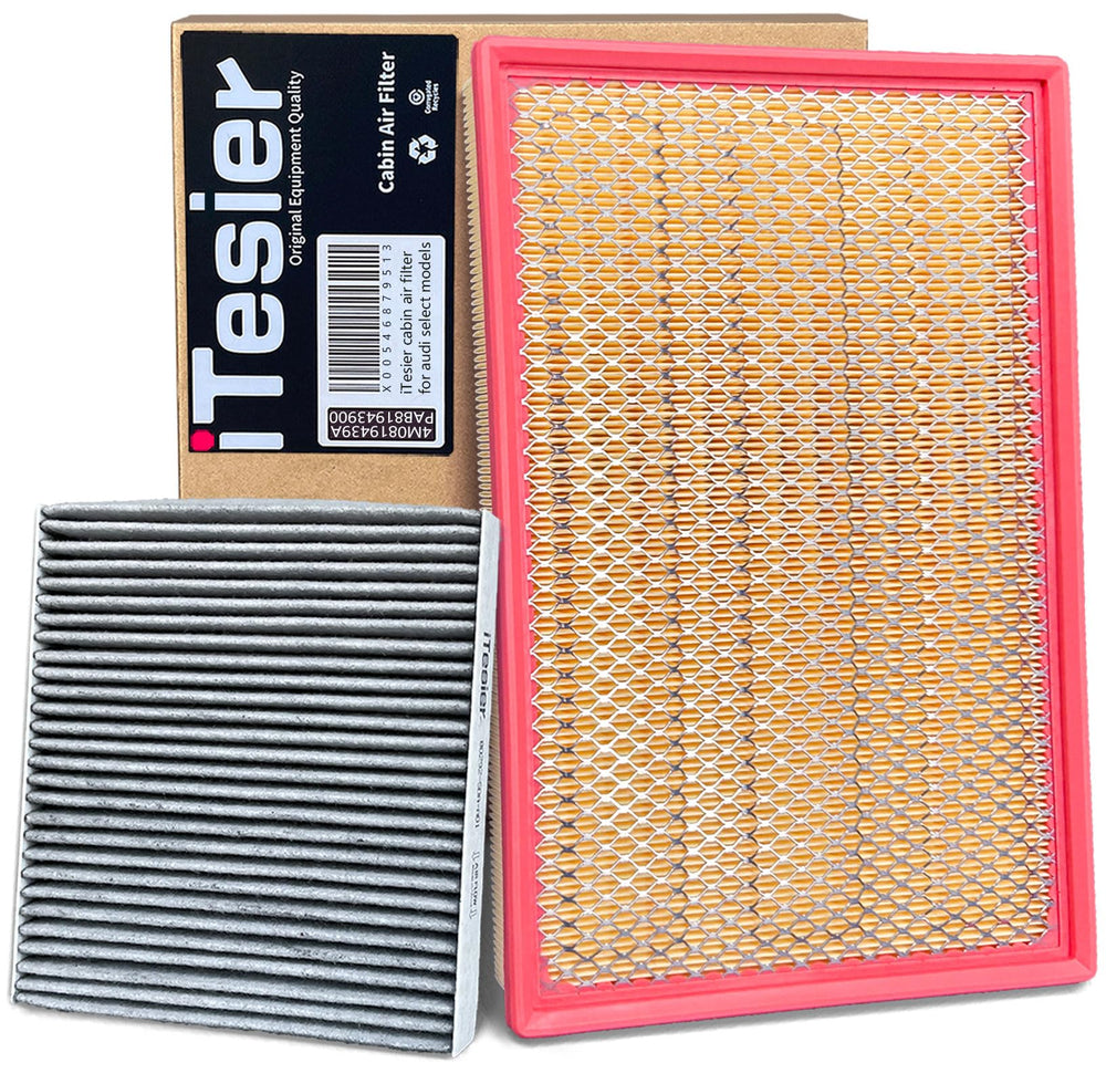 itesier cabin air filter kit in box improves Ram 1500 interior air quality.