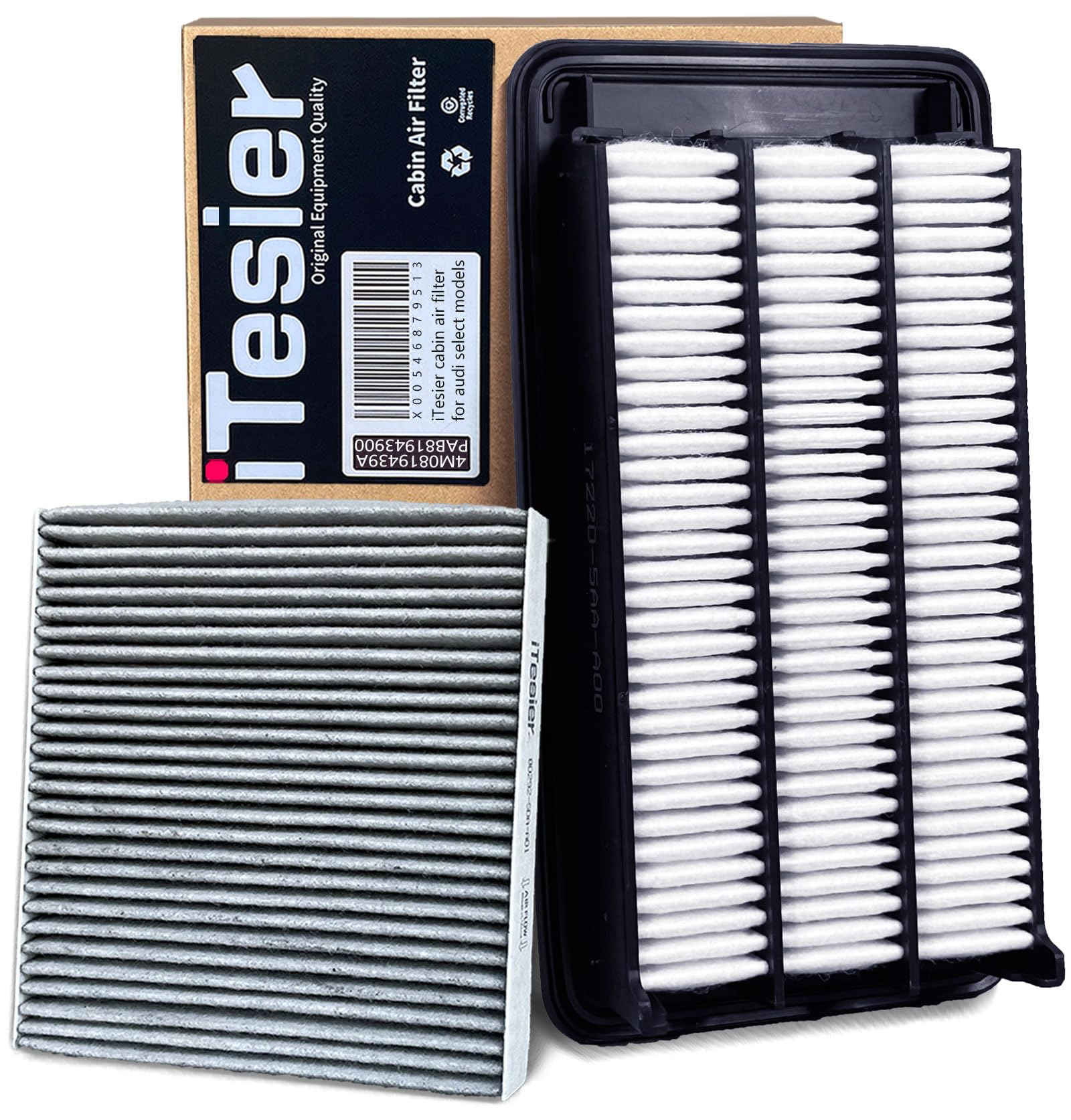 ITESIER engine air filter kit for CR-V 1.5L enhances intake efficiency.
