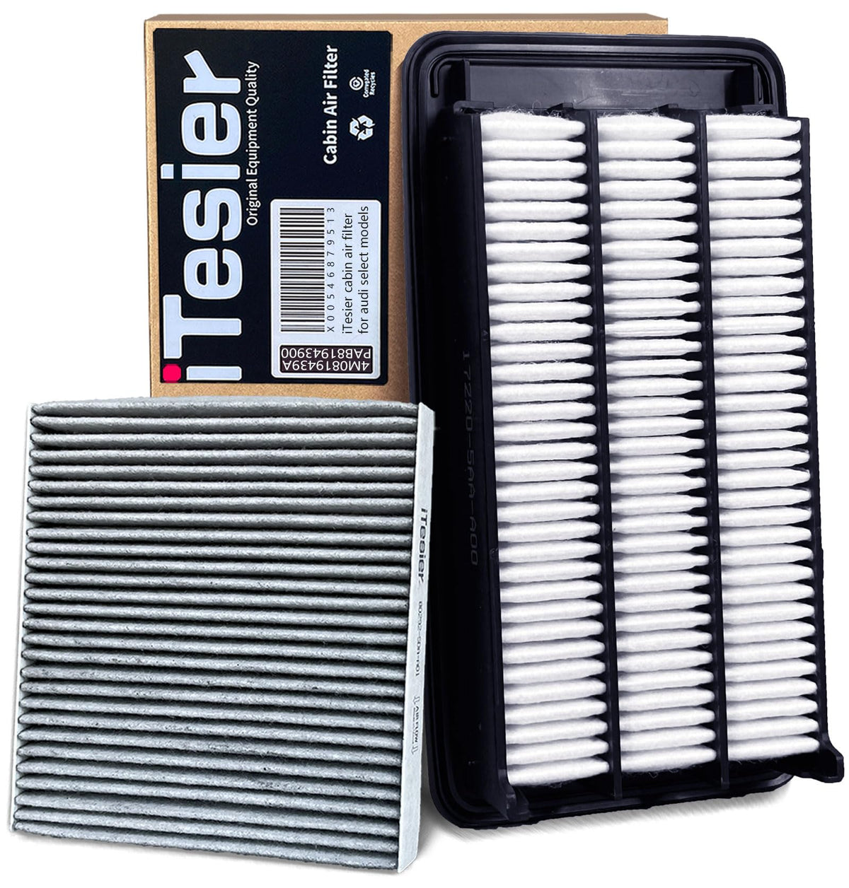 ITESIER engine air filter kit for CR-V 1.5L enhances intake efficiency.