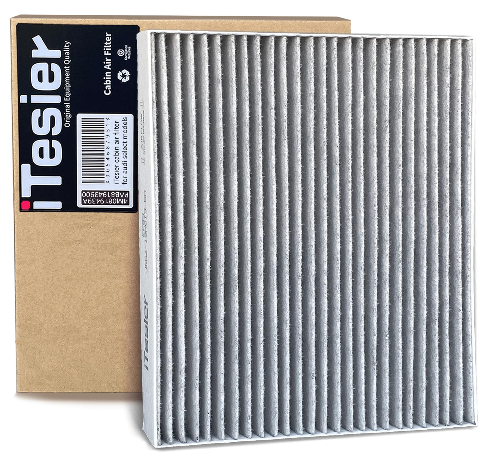 ITESIER Palisade secure-packaging, secure-packaging, protects filters during shipping.