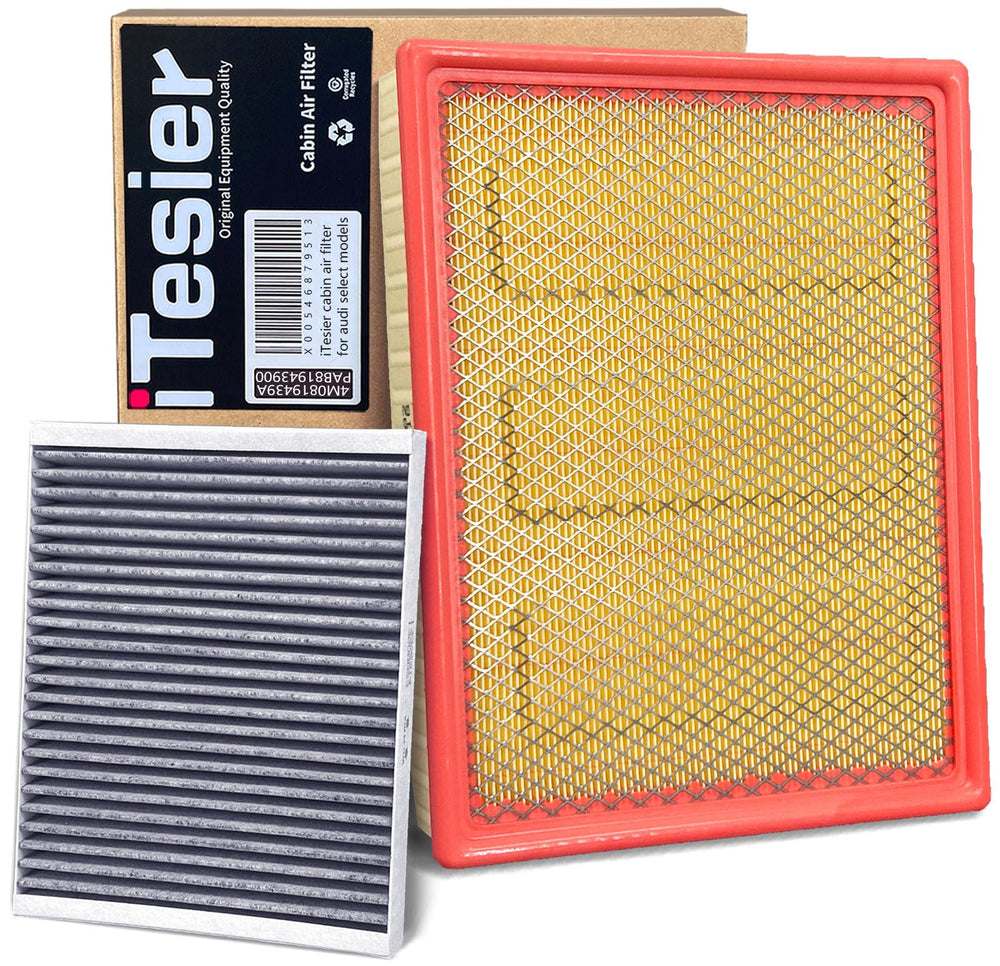 ITESIER engine cabin air filter kit ready for Silverado-Sierra installation for cleaner cabin air