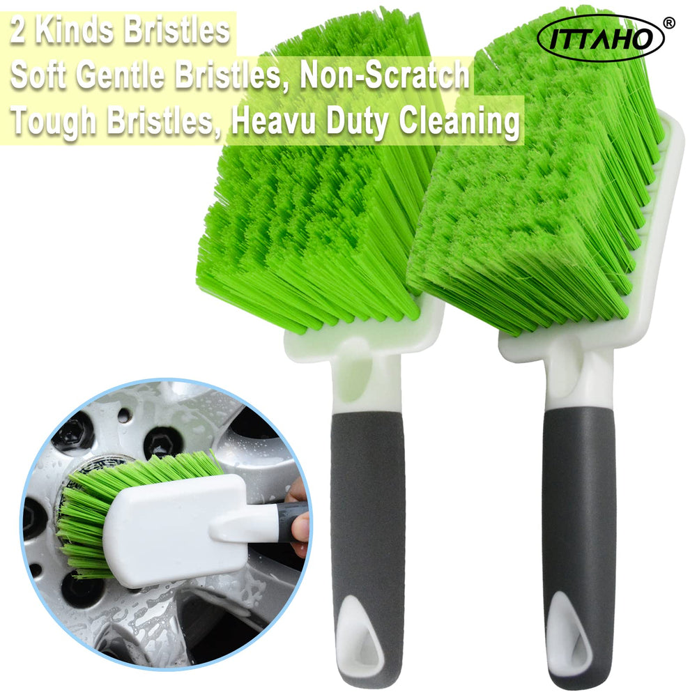 ITTAHO hanging hole design keeps brush ready in vehicle