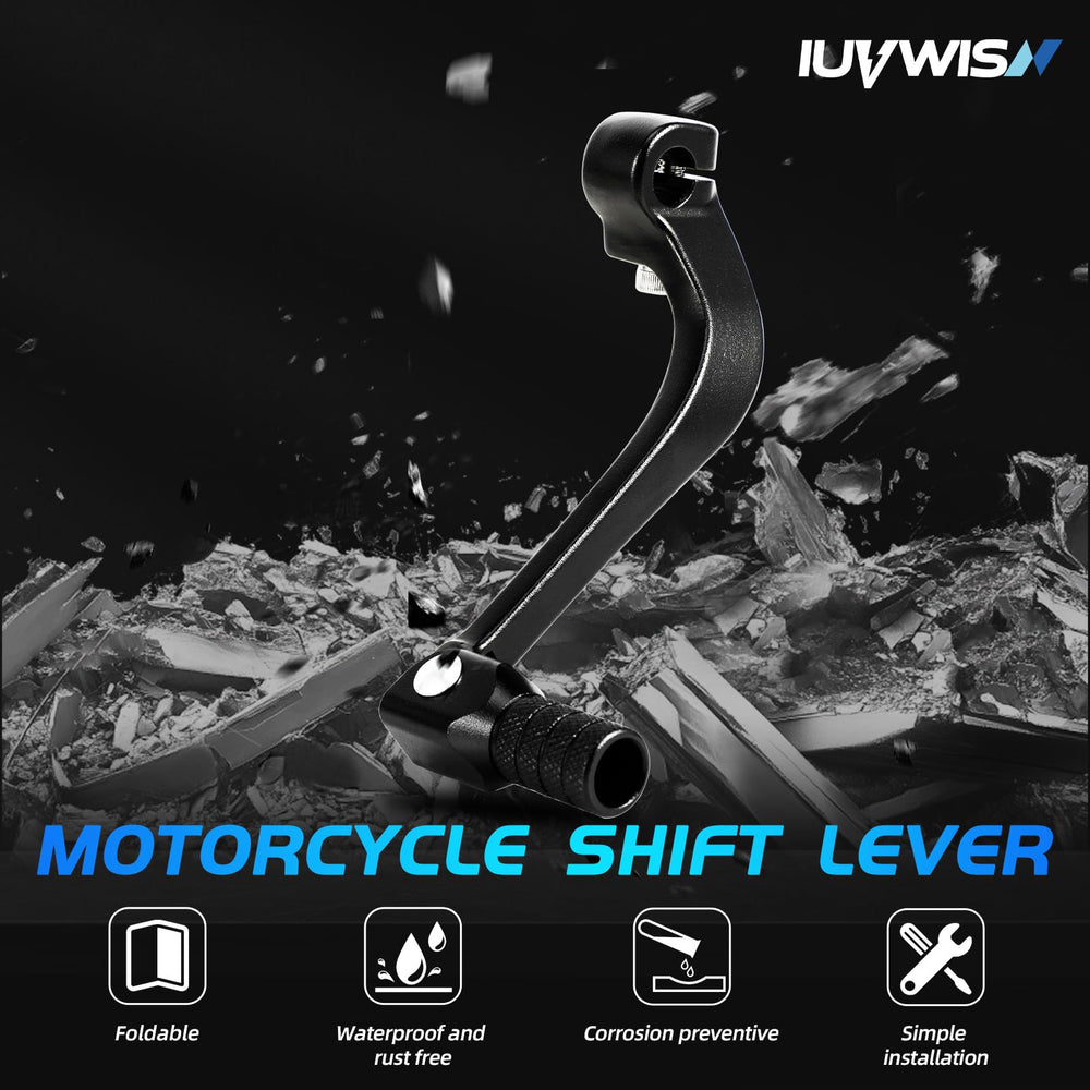 IUVWISN anodized-surface gear shifter with corrosion resistance.