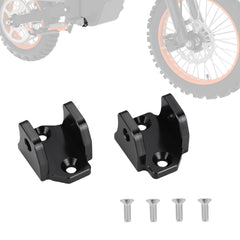 IUVWISN foot pegs bracket on Tuttio Soleil 01, side view, stable mounting.