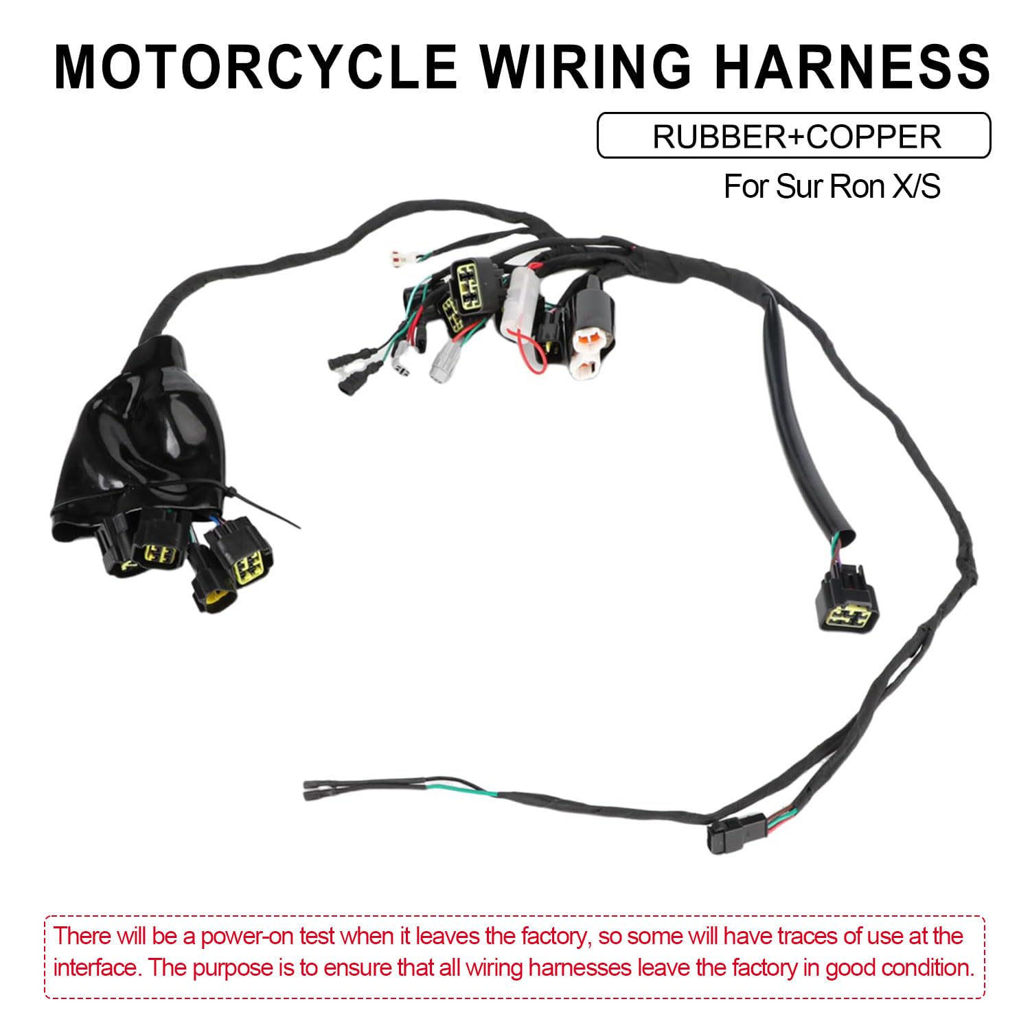 Durable insulated wiring from IUVWISN Sur Ron LBX harness