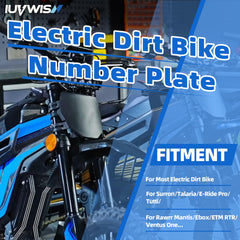 IUVWISN curved design front plate provides a cleaner silhouette and protection.