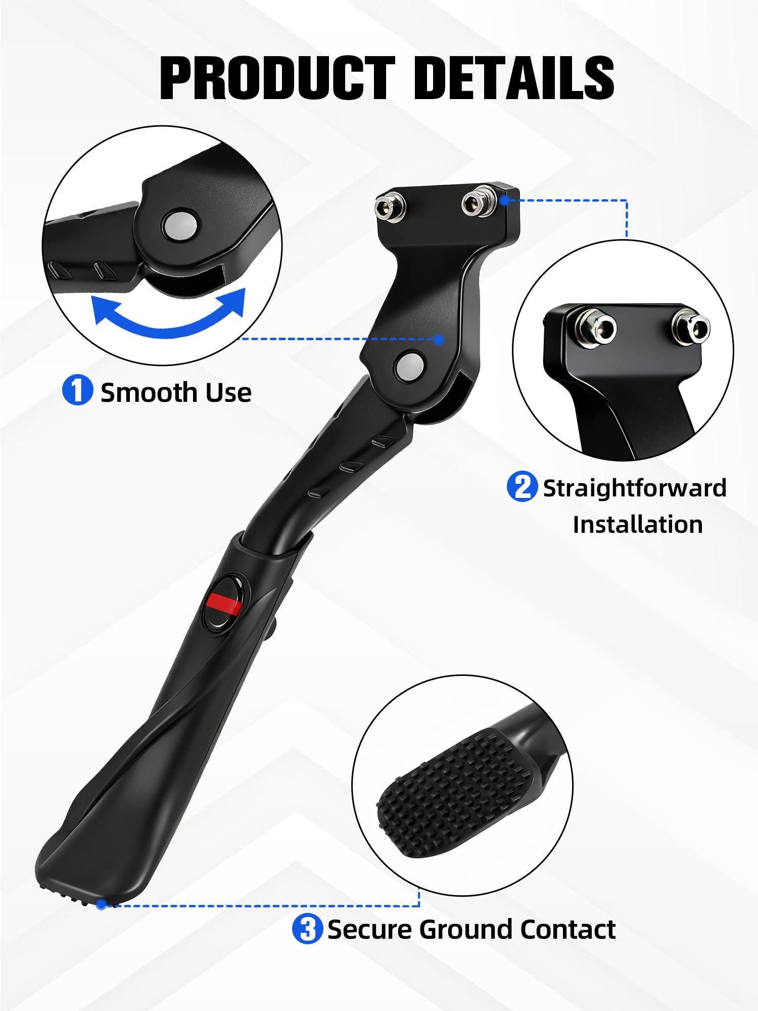 IUVWISN premium aluminum kickstand delivering lightweight durability