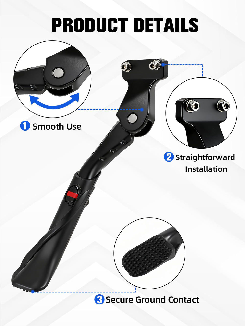 IUVWISN premium aluminum kickstand delivering lightweight durability