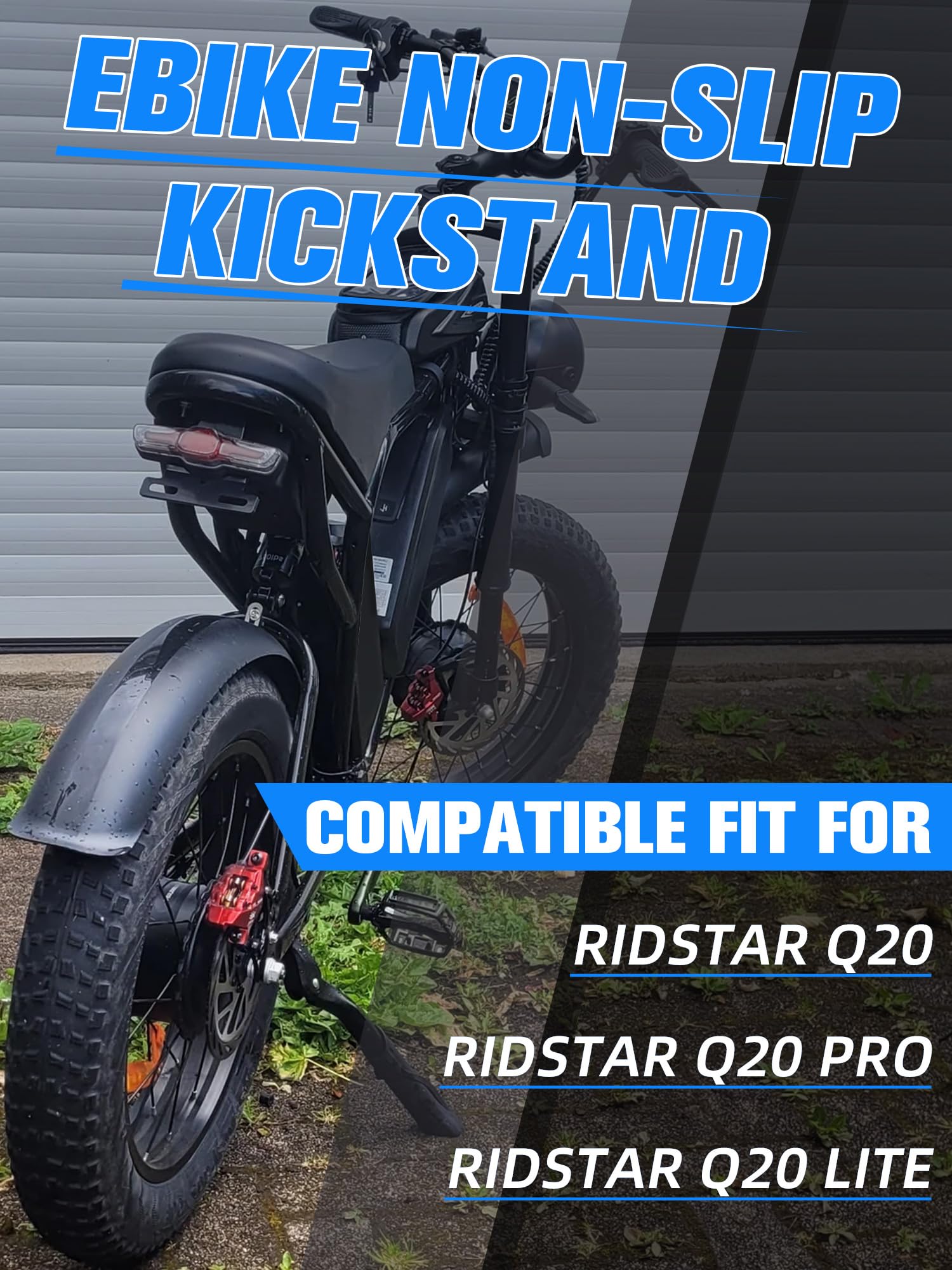 IUVWISN kickstand on Ridstar Q20 Pro with easy, reliable setup