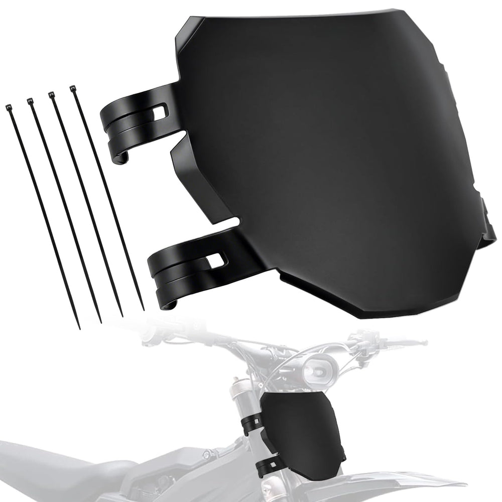 IUVWISN front number plate for electric dirt bikes enhances fit and look.