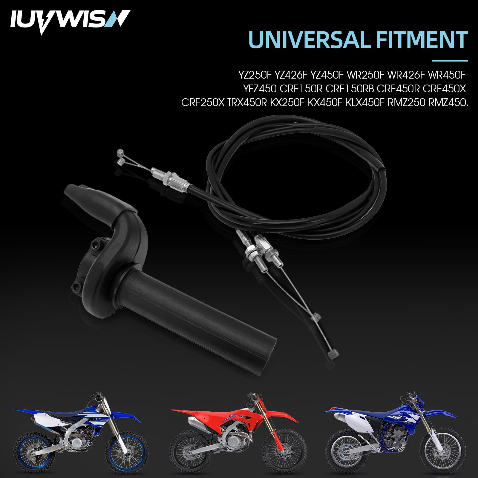 IUVWISN wear-resistant component withstands rugged trail conditions.
