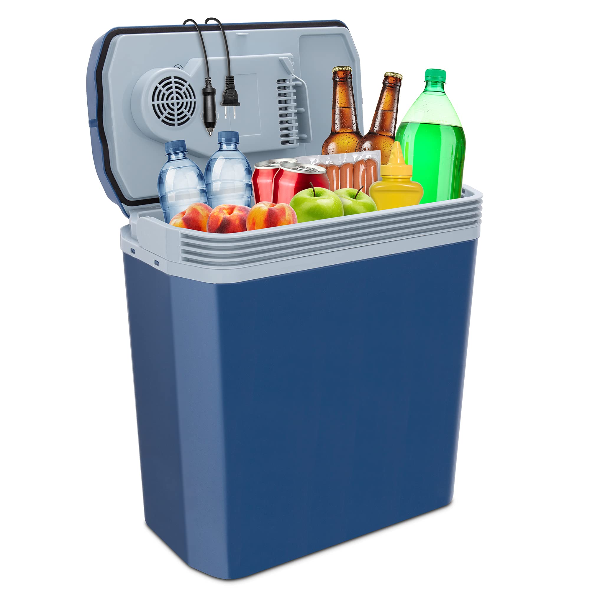 Ivation 24L cooler easy-clean design ready for quick wipe-down.