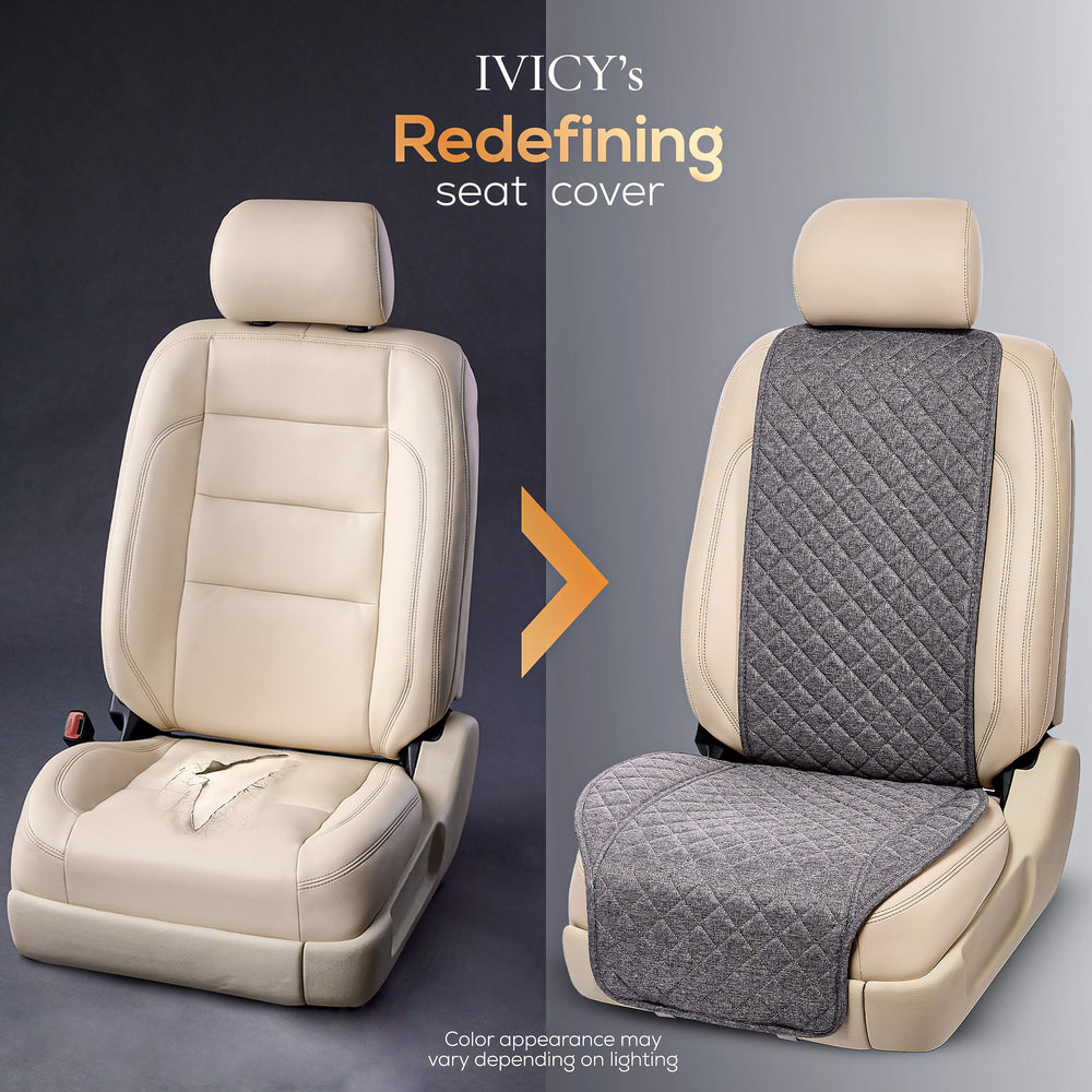 IVICY machine-washable seat cover cleans up with air dry
