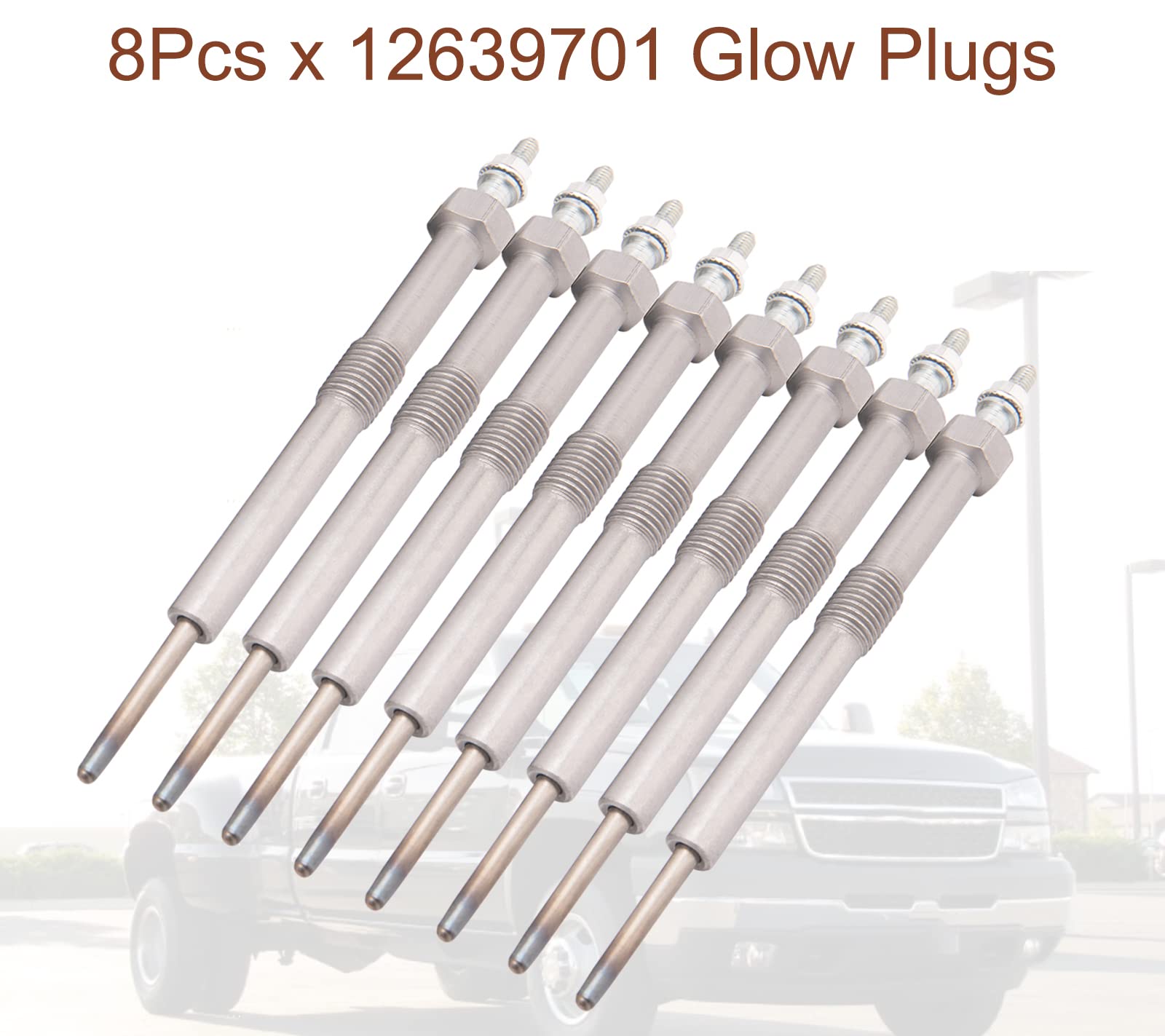 IVONNEY 9G glow plug close-up detail for easy inspection and replacement.