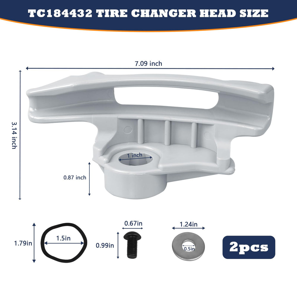 IWIWE duck head with deeper channel reduces rim contact during demount